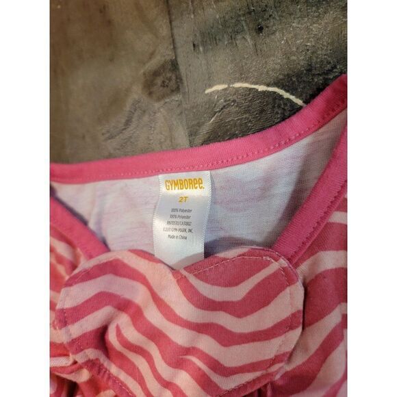 Gymboree youth pink zebra heart dress 2T - Picture 3 of 4